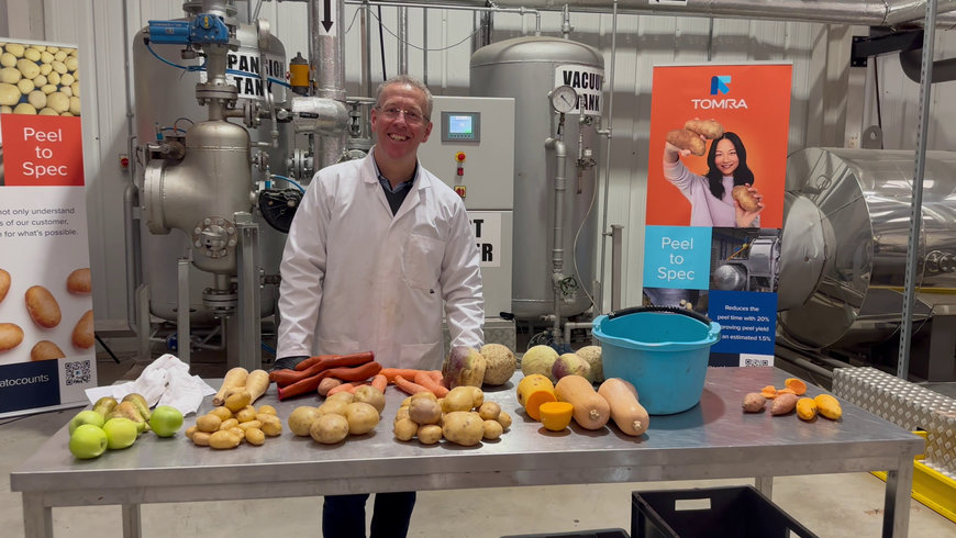 WATSON MARLOW: Les pompes péristaltiques Bredel au cœur de la solution pour le pelage de pommes de terre de  TOMRA Food 